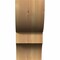 Ekena Millwork Ridgewood Smooth Corbel, Western Red Cedar, 5 1/2"W x 12"D x 12"H COR06X12X12RID00SWR - alternate 2